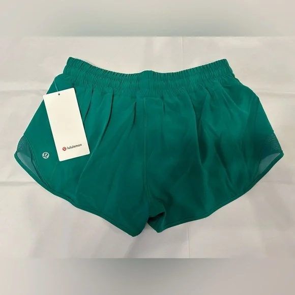 Lululemon Hotty Hot Low Rise Short-2.5-Teal Lagoon